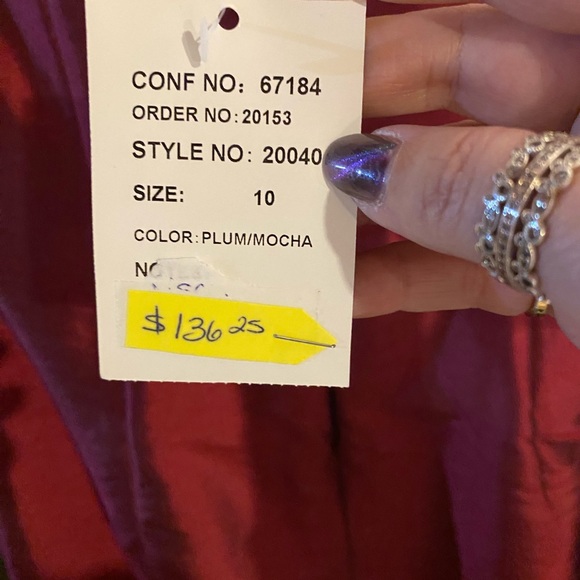 Impression Bridal satin dress - Picture 2 of 3